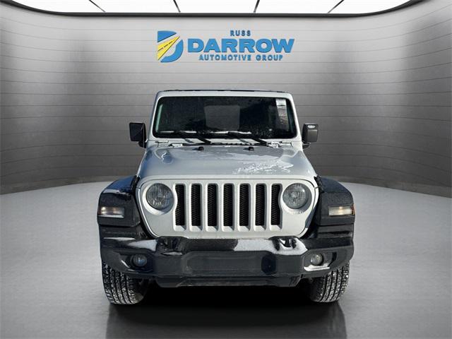 used 2021 Jeep Wrangler Unlimited car, priced at $22,777