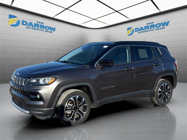 used 2022 Jeep Compass car, priced at $23,712