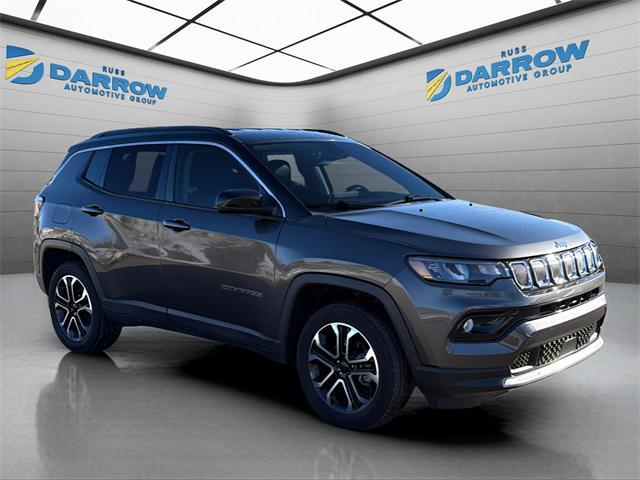 used 2022 Jeep Compass car, priced at $23,712
