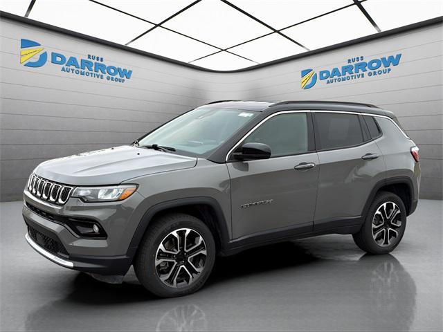 used 2023 Jeep Compass car, priced at $20,677
