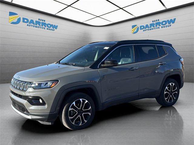 used 2022 Jeep Compass car, priced at $24,197