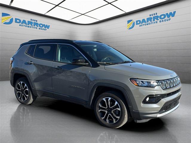 used 2022 Jeep Compass car, priced at $24,197