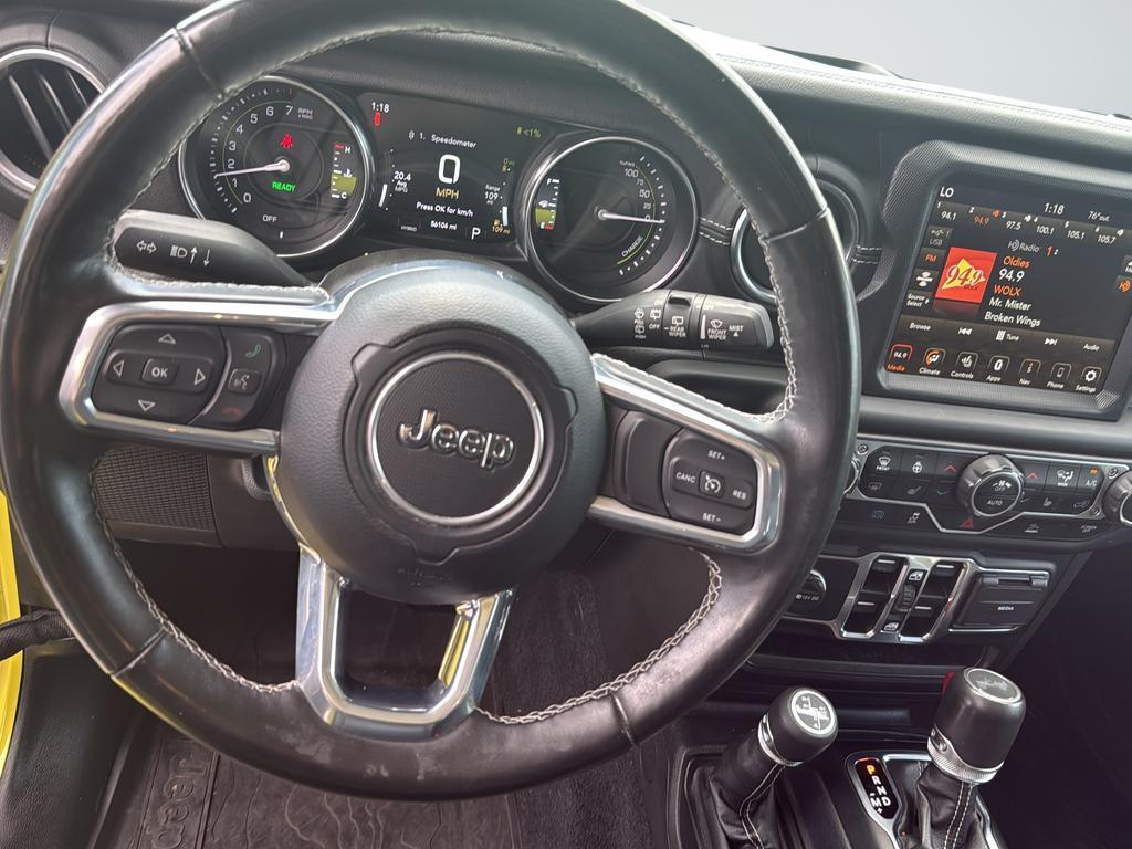 used 2023 Jeep Wrangler 4xe car, priced at $27,746