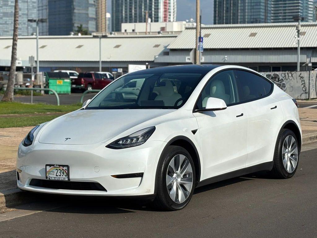 used 2021 Tesla Model Y car, priced at $29,495