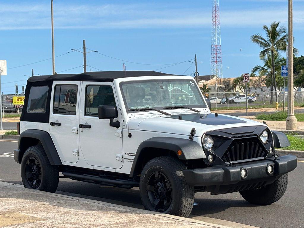 used 2018 Jeep Wrangler JK Unlimited car, priced at $21,995