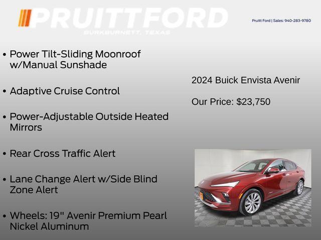 used 2024 Buick Envista car, priced at $23,750