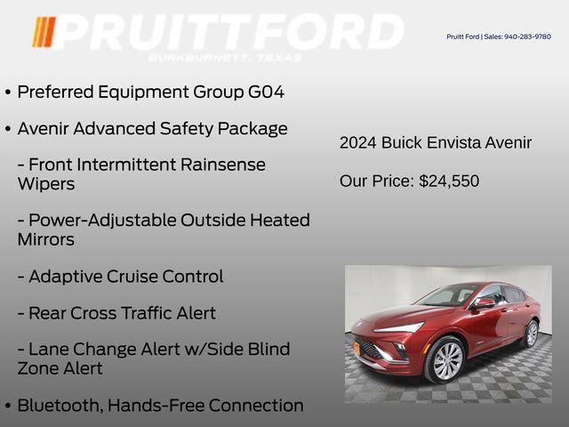 used 2024 Buick Envista car, priced at $24,550