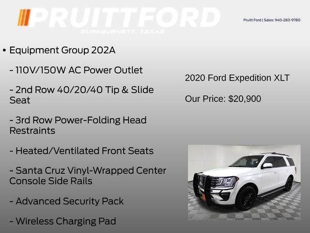 used 2020 Ford Expedition car, priced at $20,900