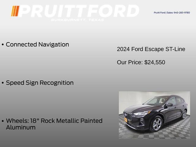 used 2024 Ford Escape car, priced at $24,550