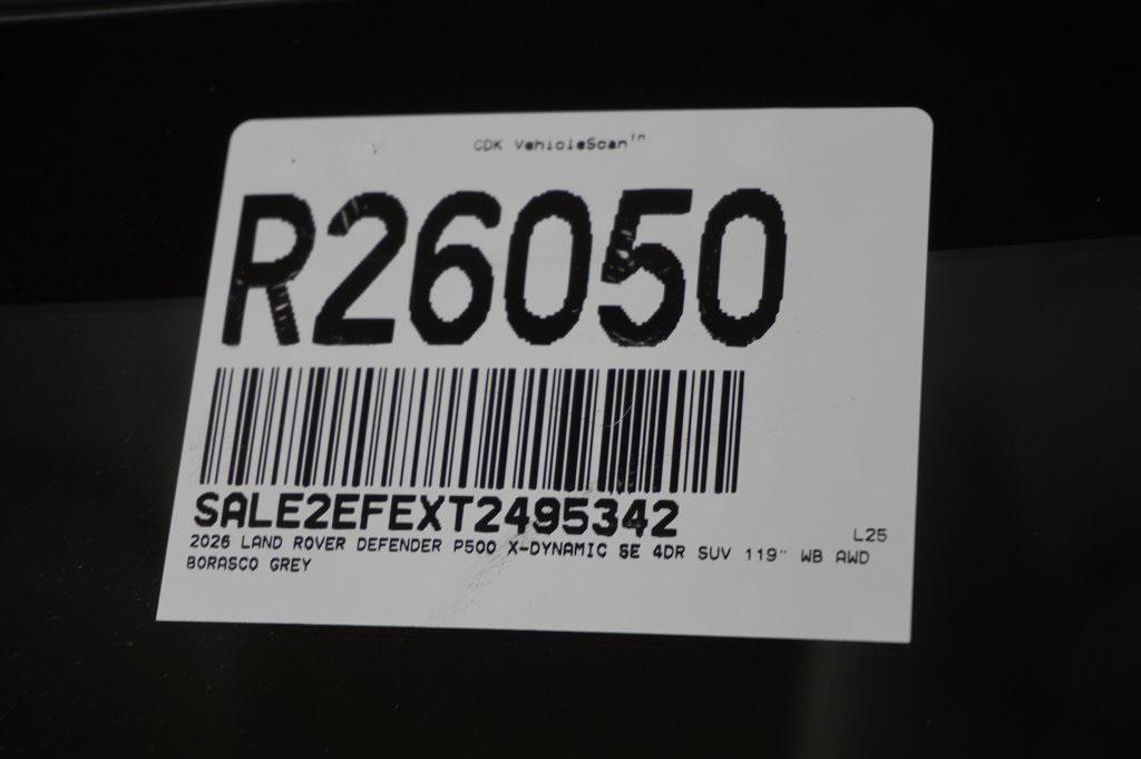 new 2026 Land Rover Defender car, priced at $116,936