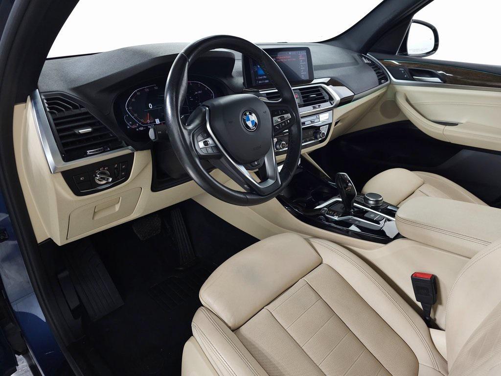 used 2021 BMW X3 car, priced at $27,900