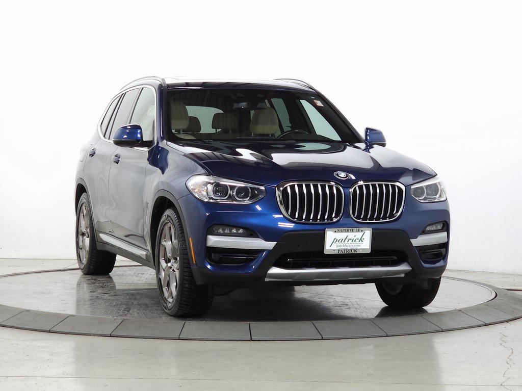 used 2021 BMW X3 car, priced at $27,900