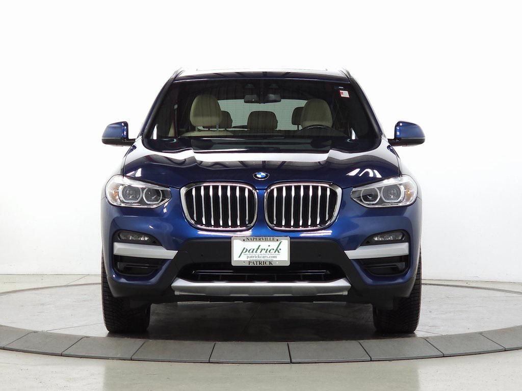 used 2021 BMW X3 car, priced at $27,900