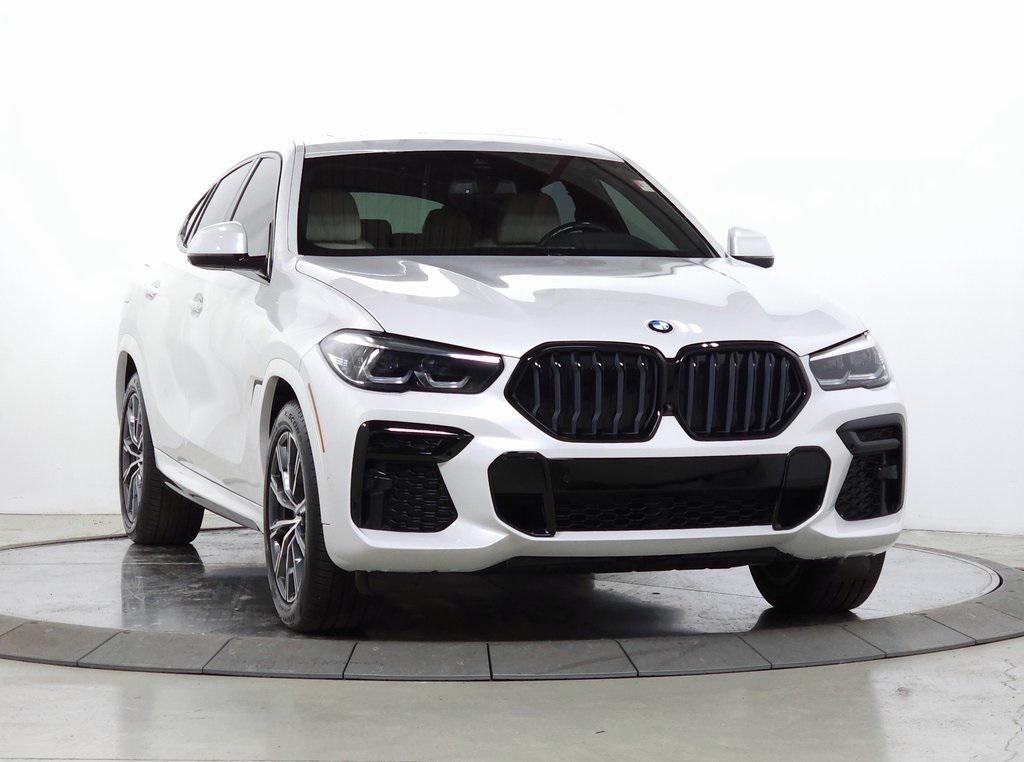 used 2023 BMW X6 car, priced at $52,900