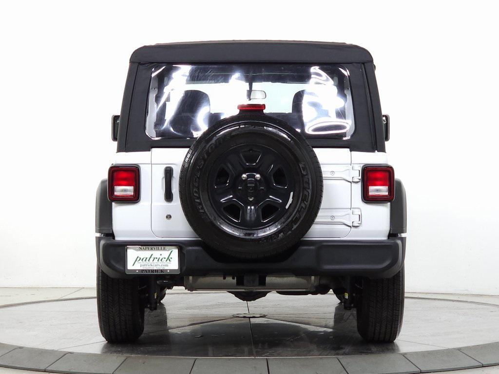 used 2021 Jeep Wrangler car, priced at $26,642
