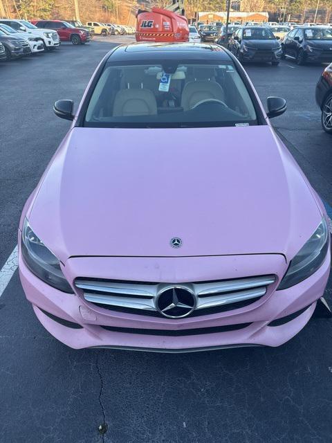 used 2018 Mercedes-Benz C-Class car, priced at $15,400