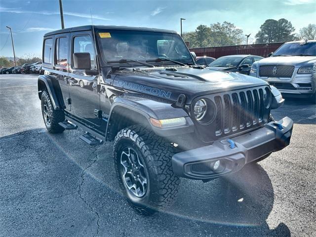 used 2022 Jeep Wrangler Unlimited 4xe car, priced at $21,878