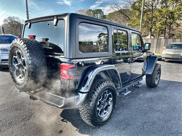 used 2022 Jeep Wrangler Unlimited 4xe car, priced at $21,878