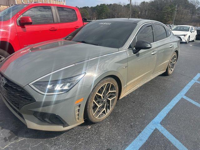 used 2021 Hyundai Sonata car, priced at $16,489