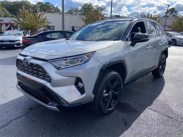 used 2021 Toyota RAV4 Hybrid car, priced at $20,985