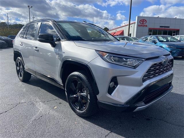 used 2021 Toyota RAV4 Hybrid car, priced at $20,985