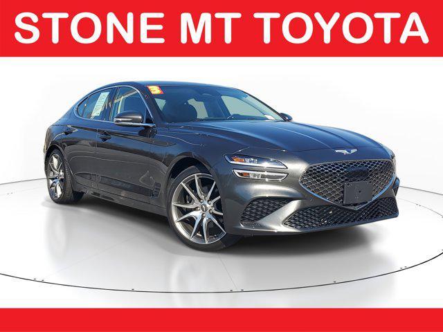 used 2023 Genesis G70 car, priced at $25,699