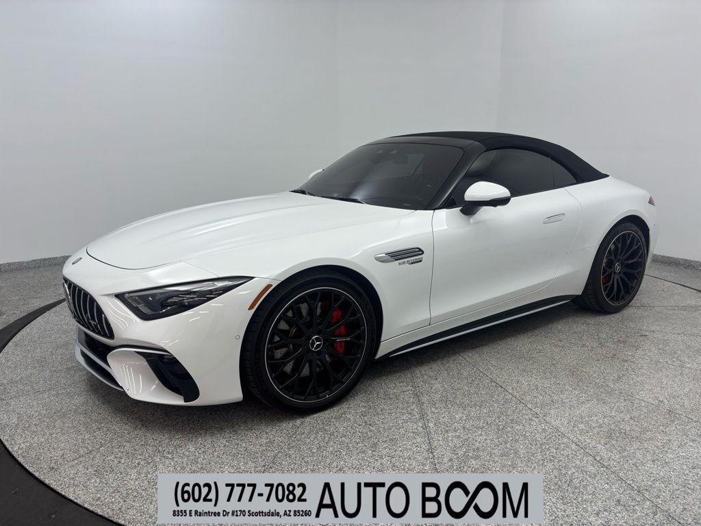used 2023 Mercedes-Benz AMG SL 55 car, priced at $103,991