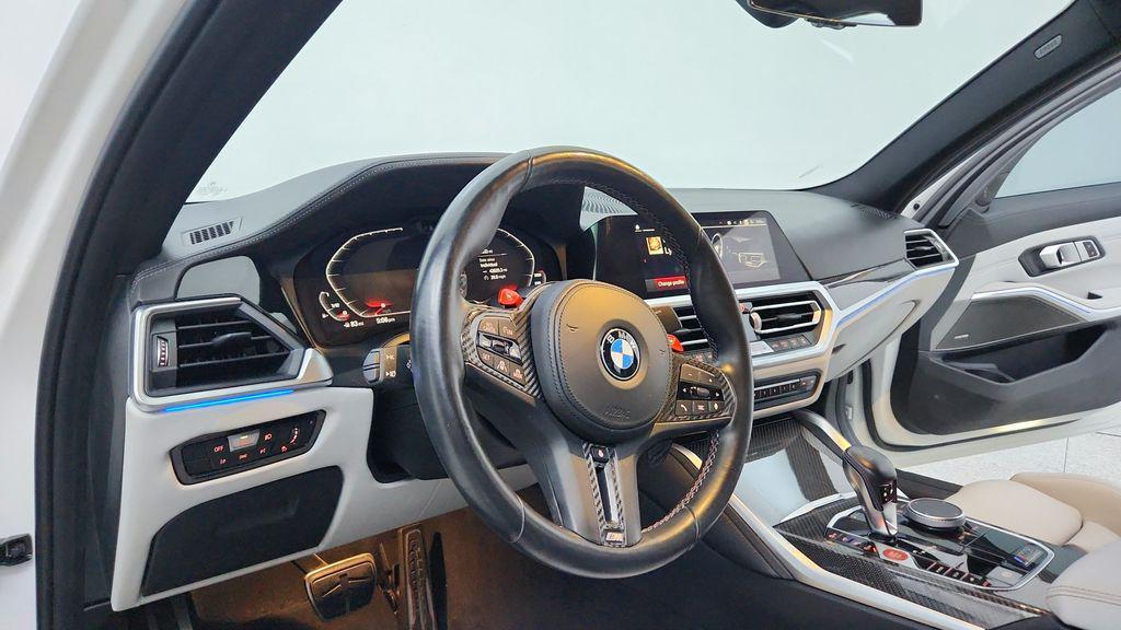 used 2022 BMW M3 car, priced at $69,995