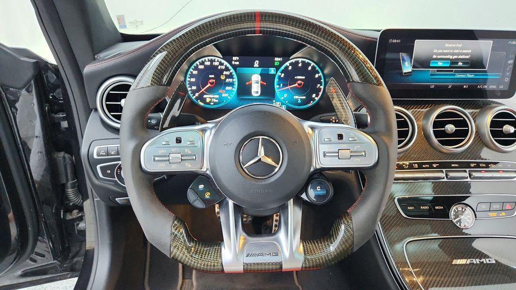 used 2019 Mercedes-Benz AMG C 63 car, priced at $48,991