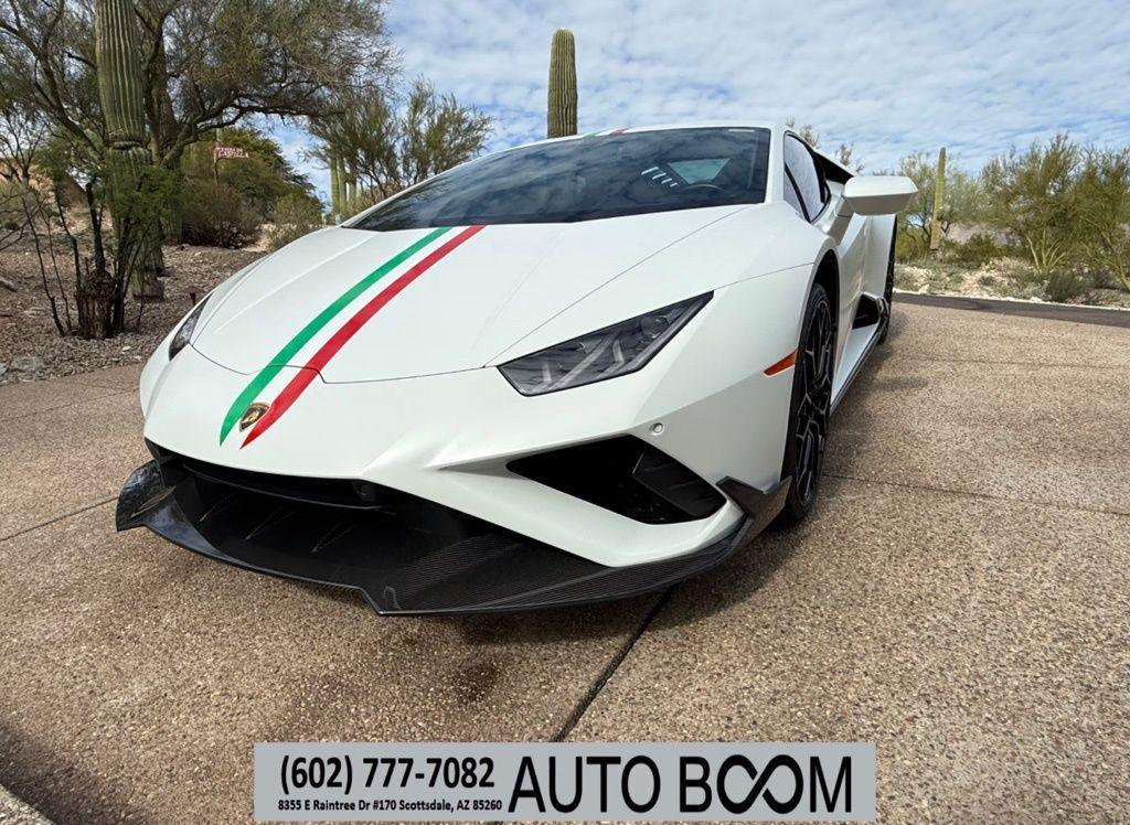 used 2021 Lamborghini Huracan EVO car, priced at $284,991