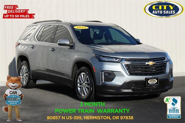 used 2023 Chevrolet Traverse car, priced at $29,259