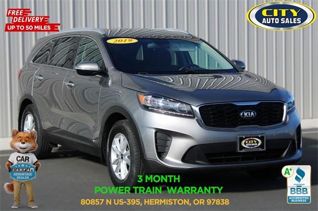 used 2019 Kia Sorento car, priced at $14,180