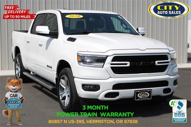used 2020 Ram 1500 car, priced at $35,105
