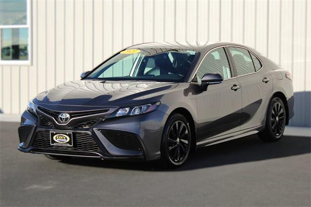 used 2021 Toyota Camry car, priced at $23,397