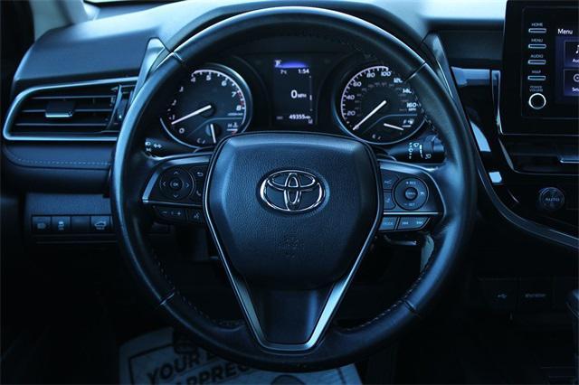 used 2021 Toyota Camry car, priced at $23,397