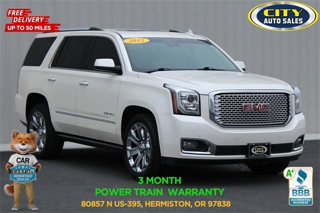 used 2015 GMC Yukon car, priced at $20,774