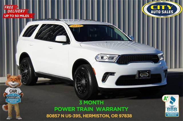 used 2022 Dodge Durango car, priced at $25,809
