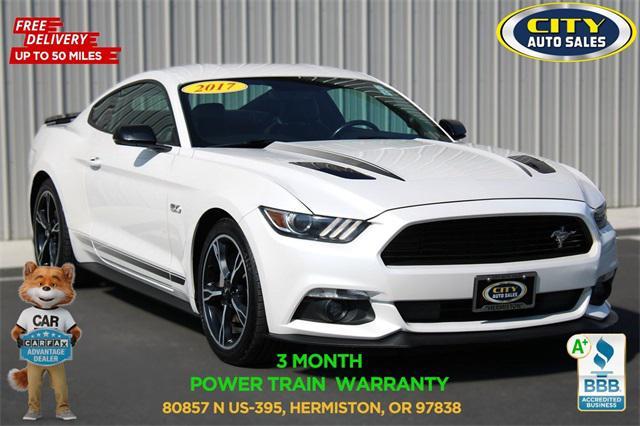 used 2017 Ford Mustang car, priced at $27,640