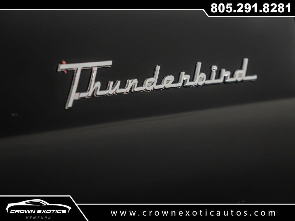 used 1955 Ford Thunderbird car, priced at $42,500