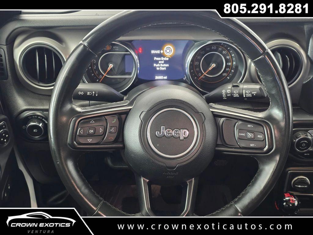 used 2020 Jeep Wrangler Unlimited car, priced at $29,791