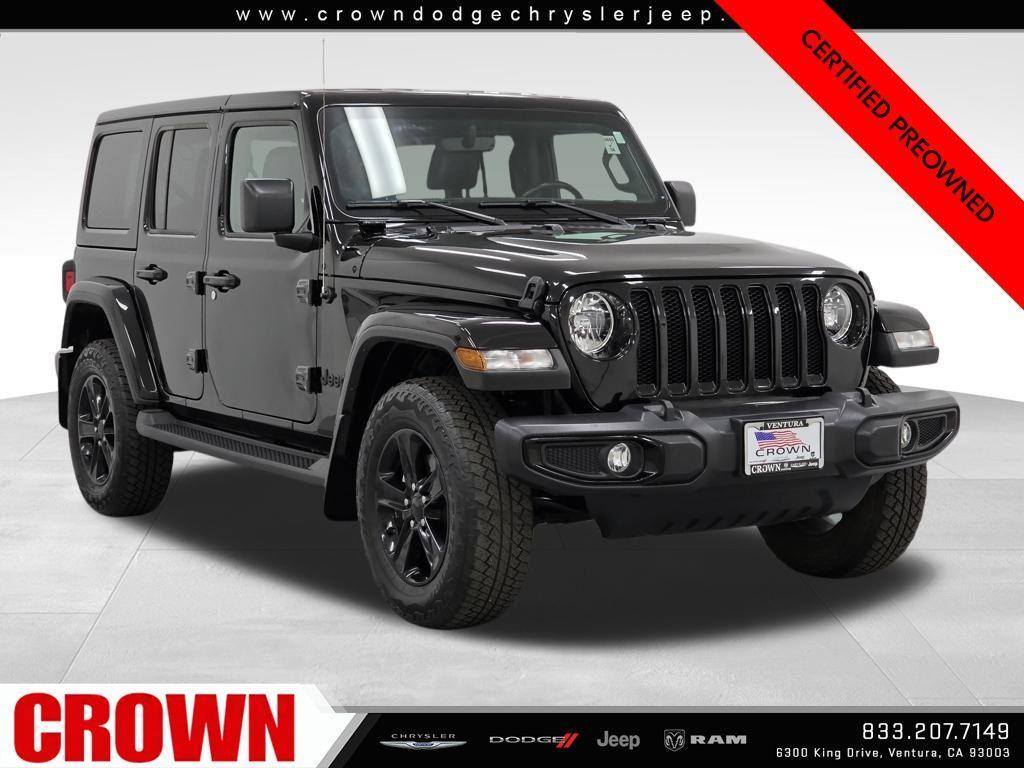 used 2022 Jeep Wrangler Unlimited car, priced at $36,991