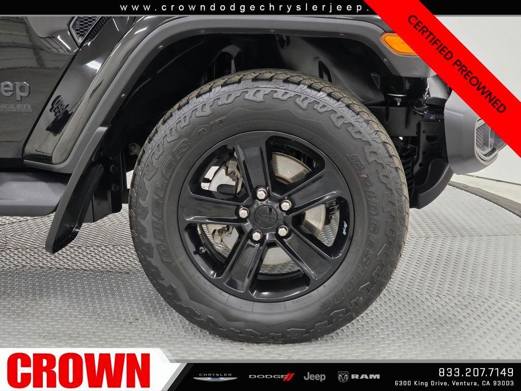 used 2022 Jeep Wrangler Unlimited car, priced at $36,991