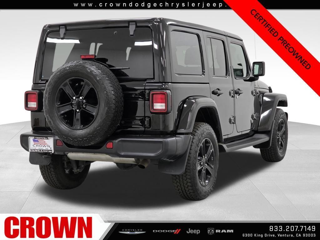 used 2022 Jeep Wrangler Unlimited car, priced at $36,991