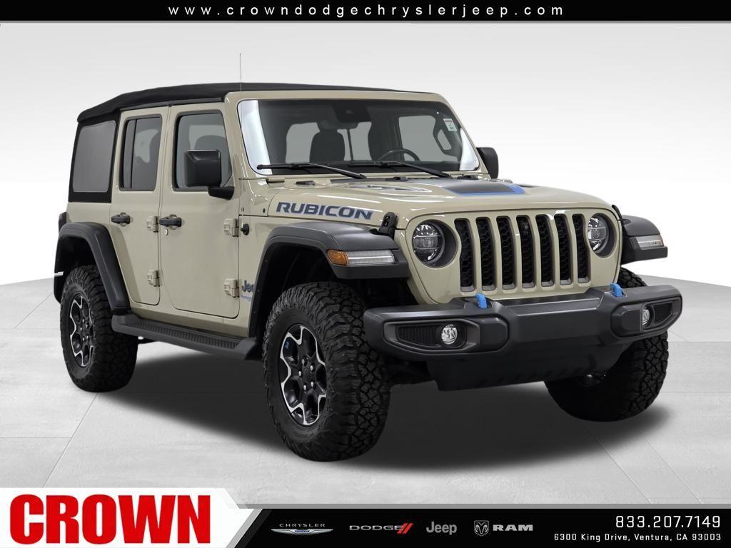 used 2022 Jeep Wrangler Unlimited 4xe car, priced at $33,819