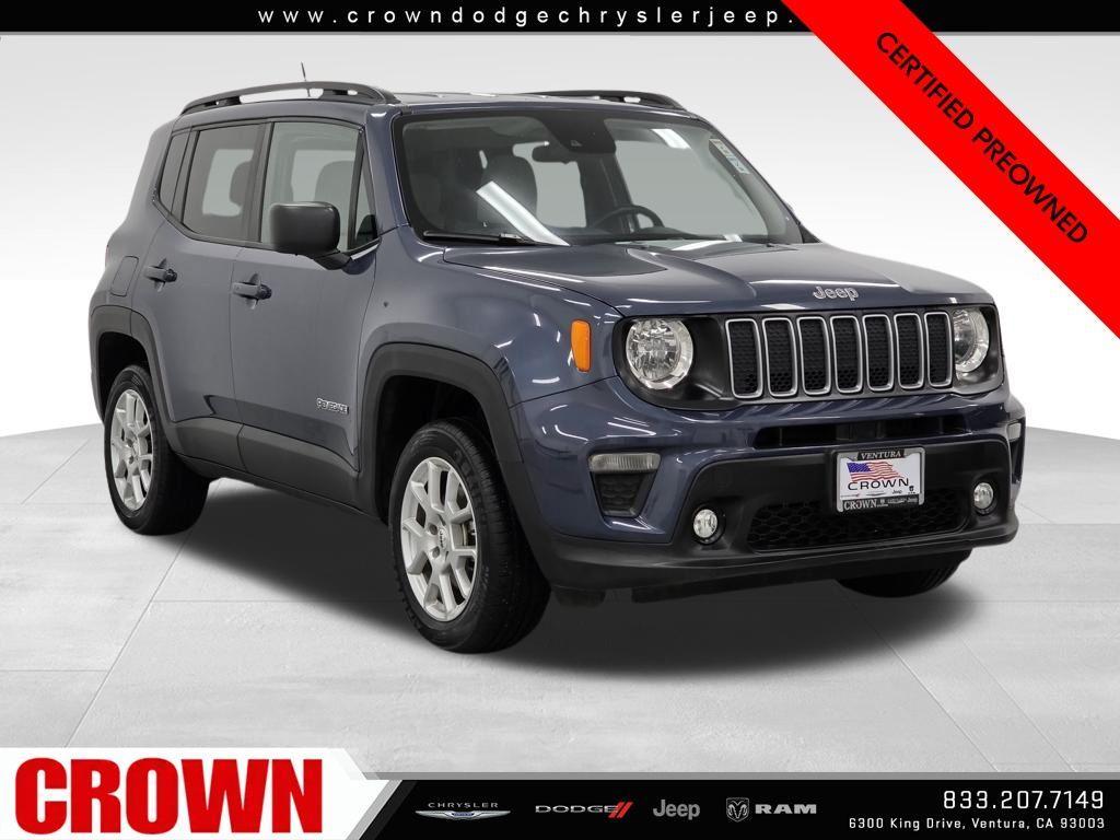 used 2022 Jeep Renegade car, priced at $19,724