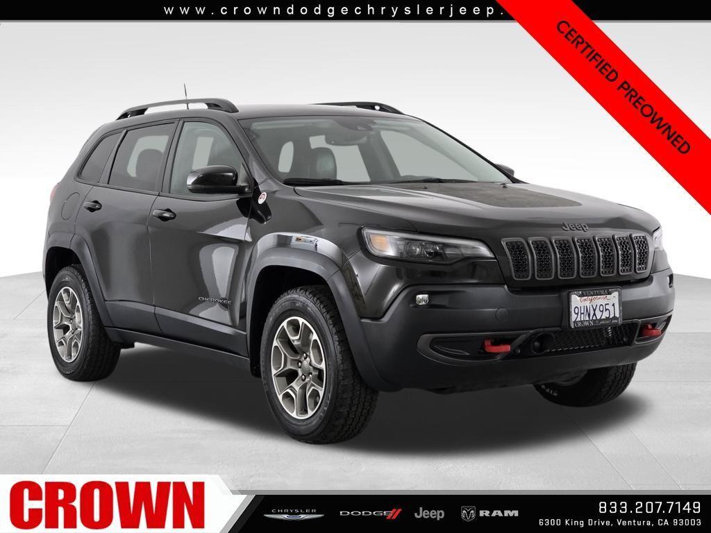 used 2022 Jeep Cherokee car, priced at $21,991