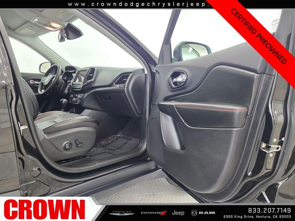 used 2022 Jeep Cherokee car, priced at $21,991