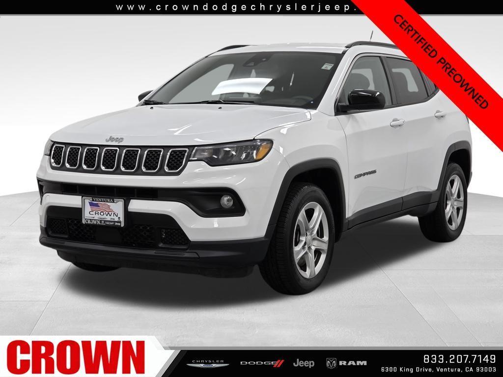 used 2023 Jeep Compass car, priced at $21,991
