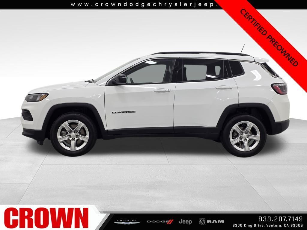 used 2023 Jeep Compass car, priced at $21,991