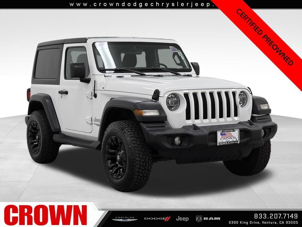 used 2020 Jeep Wrangler car, priced at $22,991